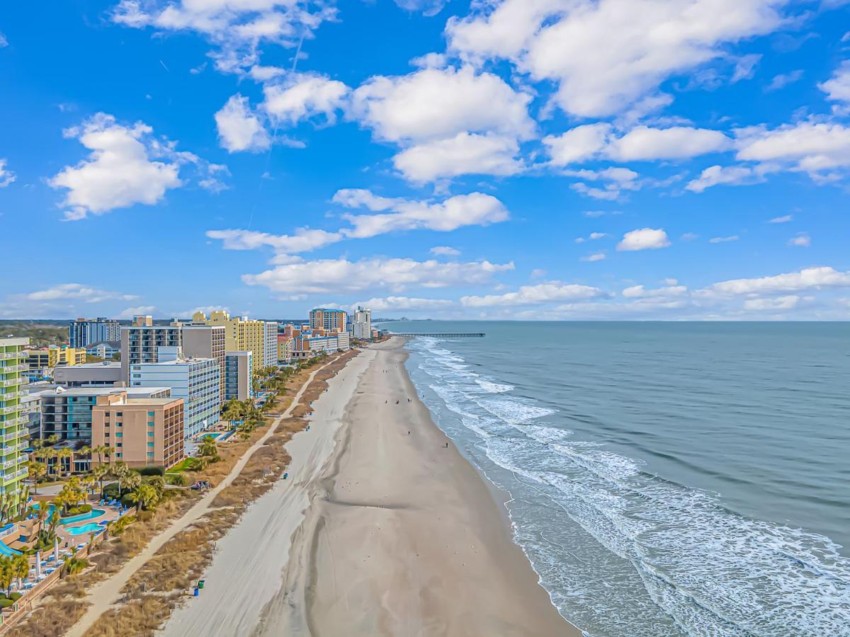 Beautiful Ocean Front Double Queen Suite With Full Kitchen, Sea Mist Resort 20705 Myrtle Beach Bagian luar foto