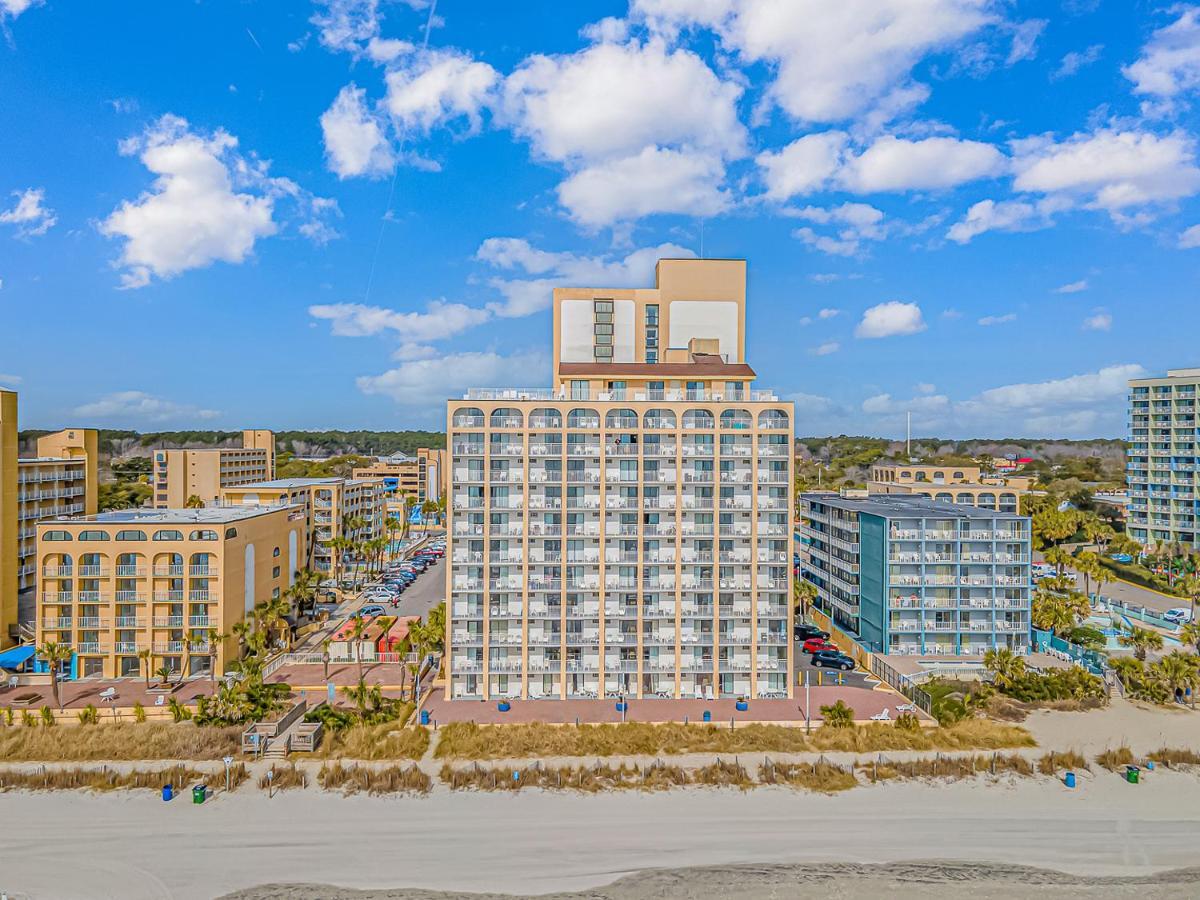 Beautiful Ocean Front Double Queen Suite With Full Kitchen, Sea Mist Resort 20705 Myrtle Beach Bagian luar foto